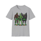T-Shirt "Bigfoot Alien Mothman" Pickleball