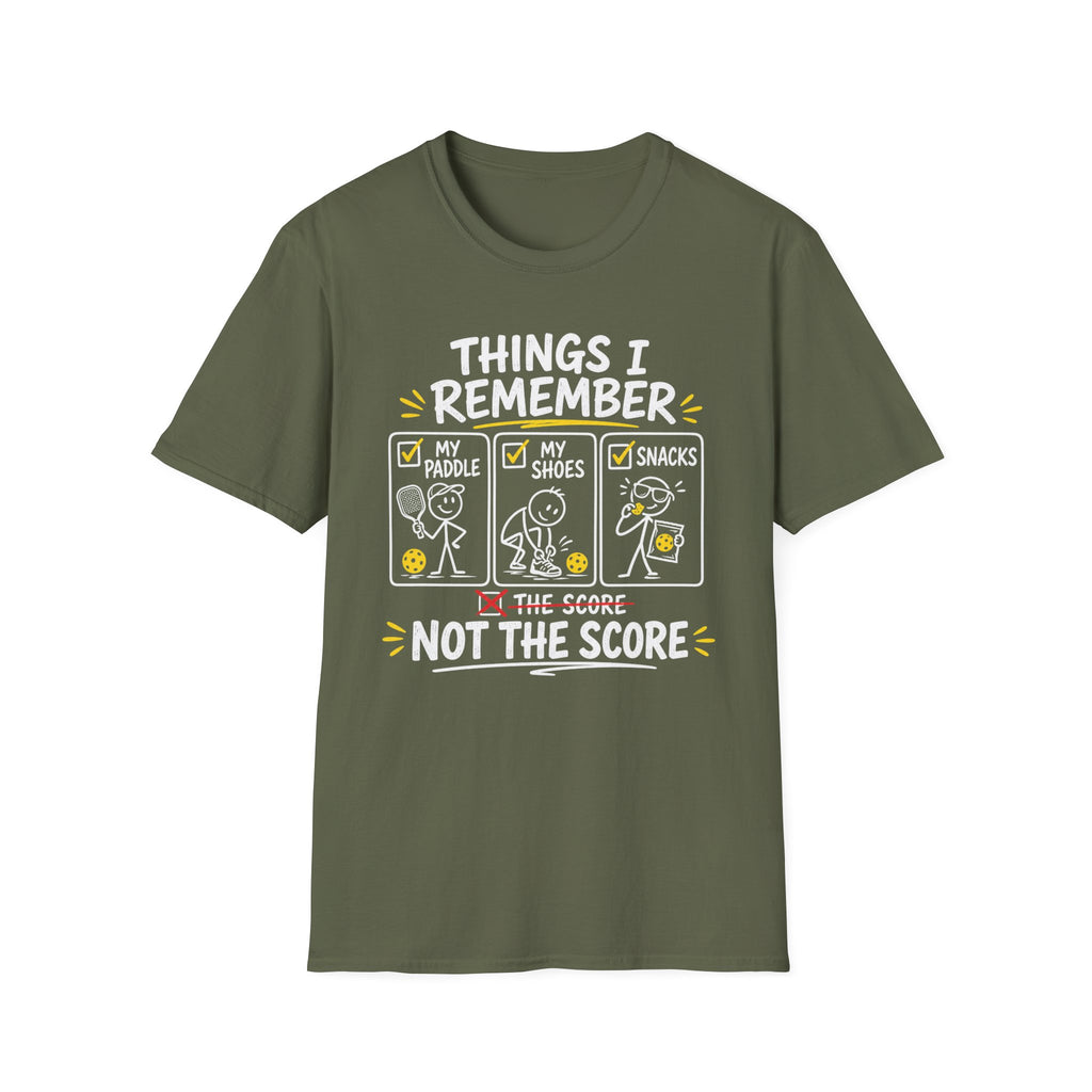 T-Shirt "Things I Remember. Not the Score."