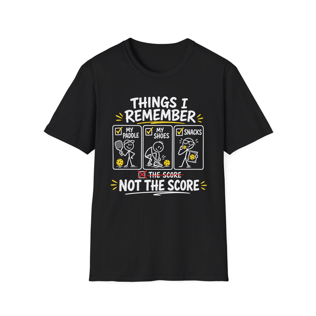 T-Shirt "Things I Remember. Not the Score."