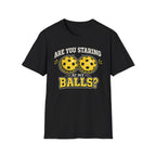 T-Shirt "Are you staring at my balls?"