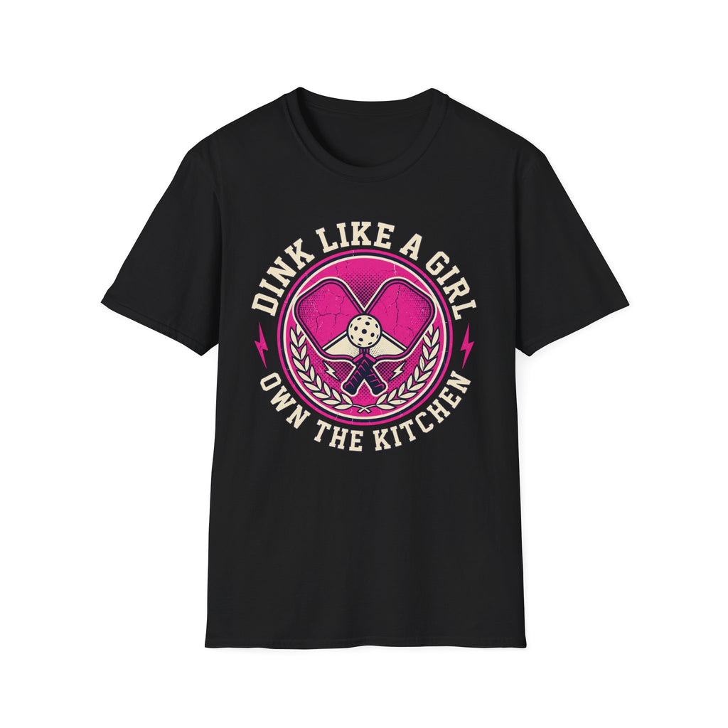 T-Shirt "Dink Like a Girl" Logo