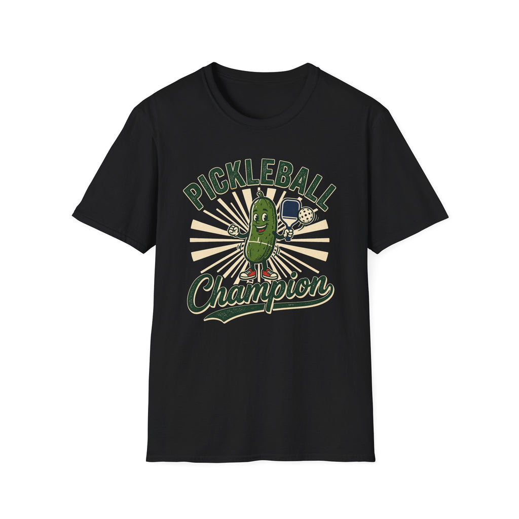 T-Shirt "Pickleball Champion" Mascot