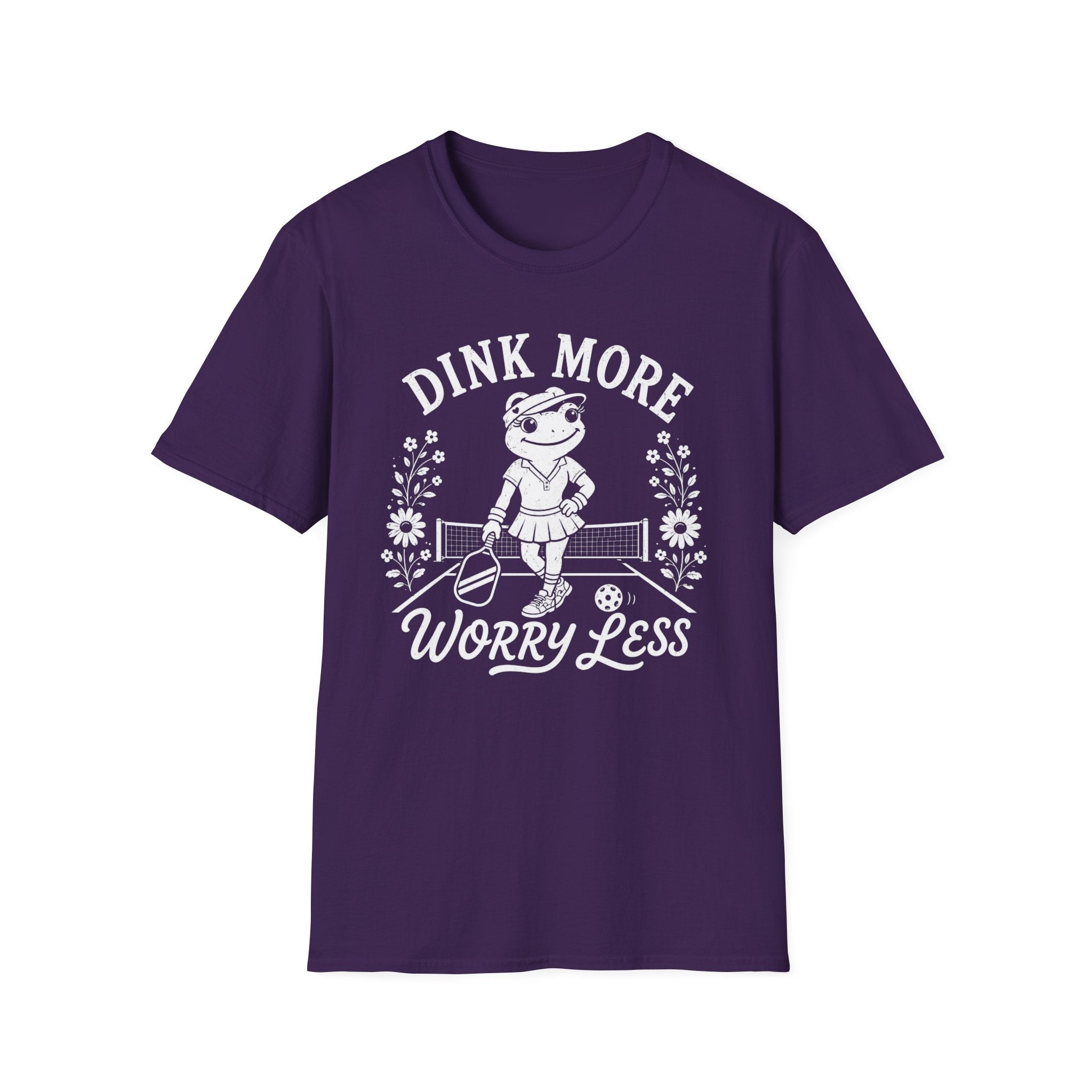 T-Shirt "Dink More Worry Less"