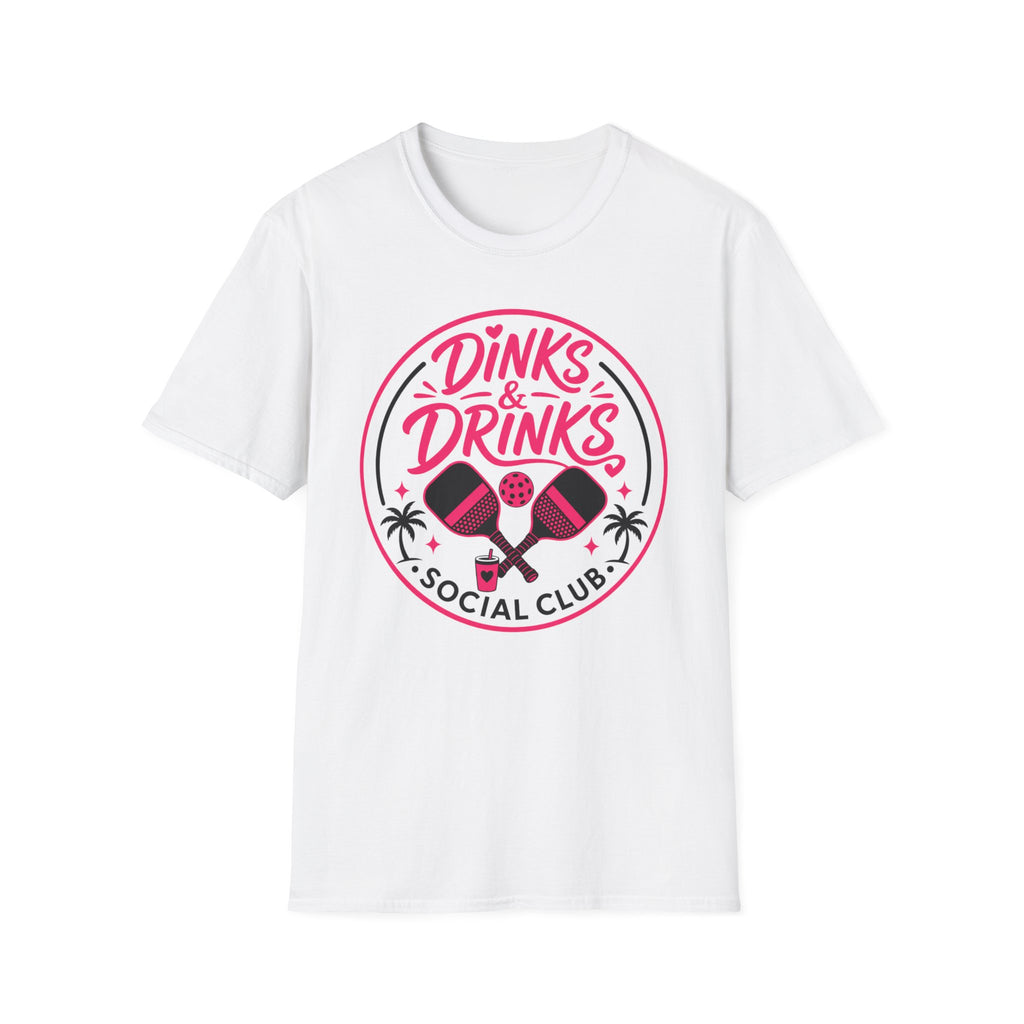 T-Shirt "Dinks and Drinks Social Club"