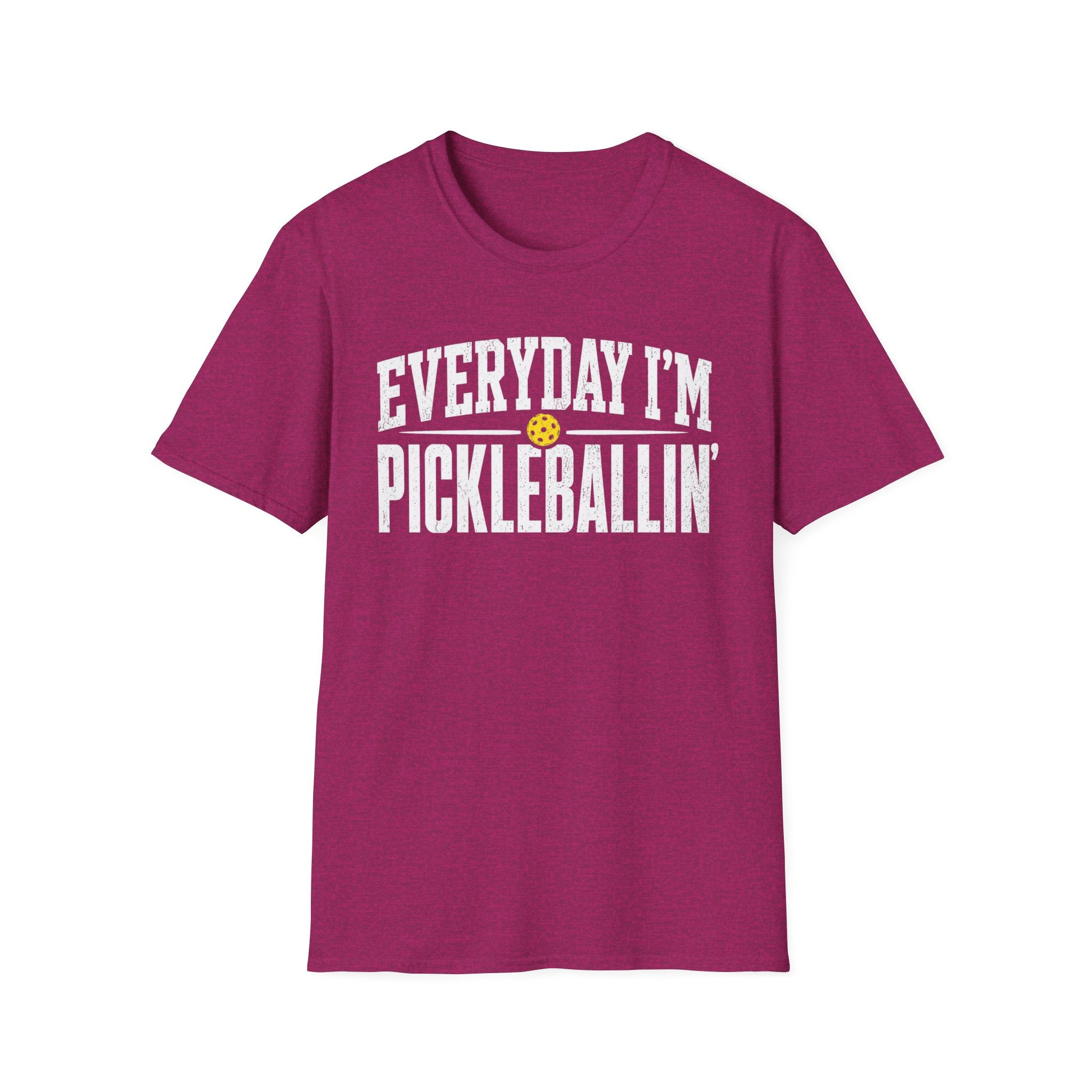 T-Shirt "Everyday I'm Pickleballin"