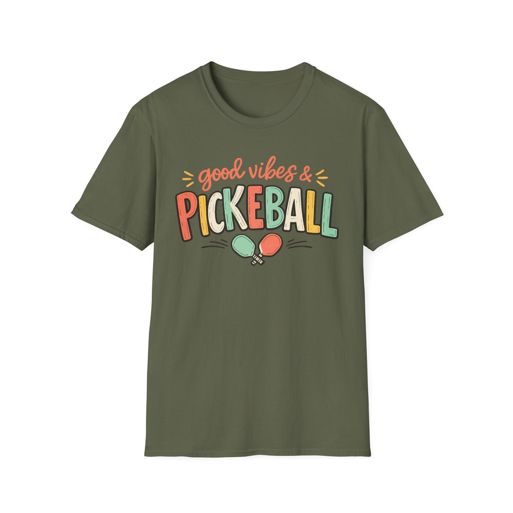 T-Shirt "Good Vibes & Pickleball"