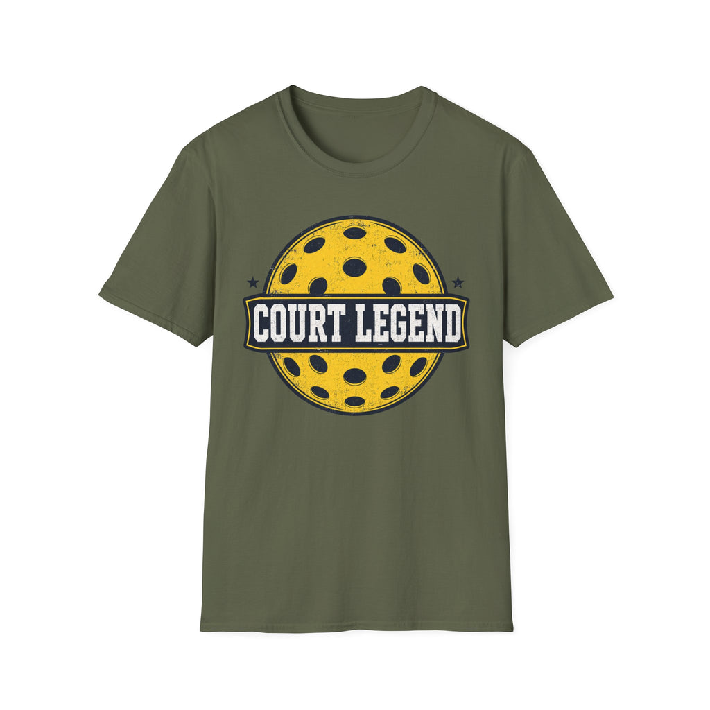T-Shirt "Court Legend" Pickelball Retro