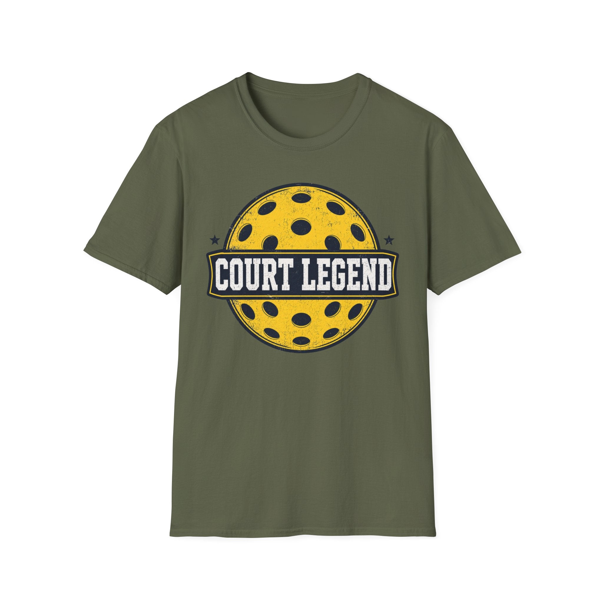T-Shirt "Court Legend" Pickelball Retro