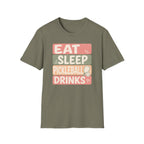 T-Shirt "Eat. Sleep. Pickleball. Drinks."