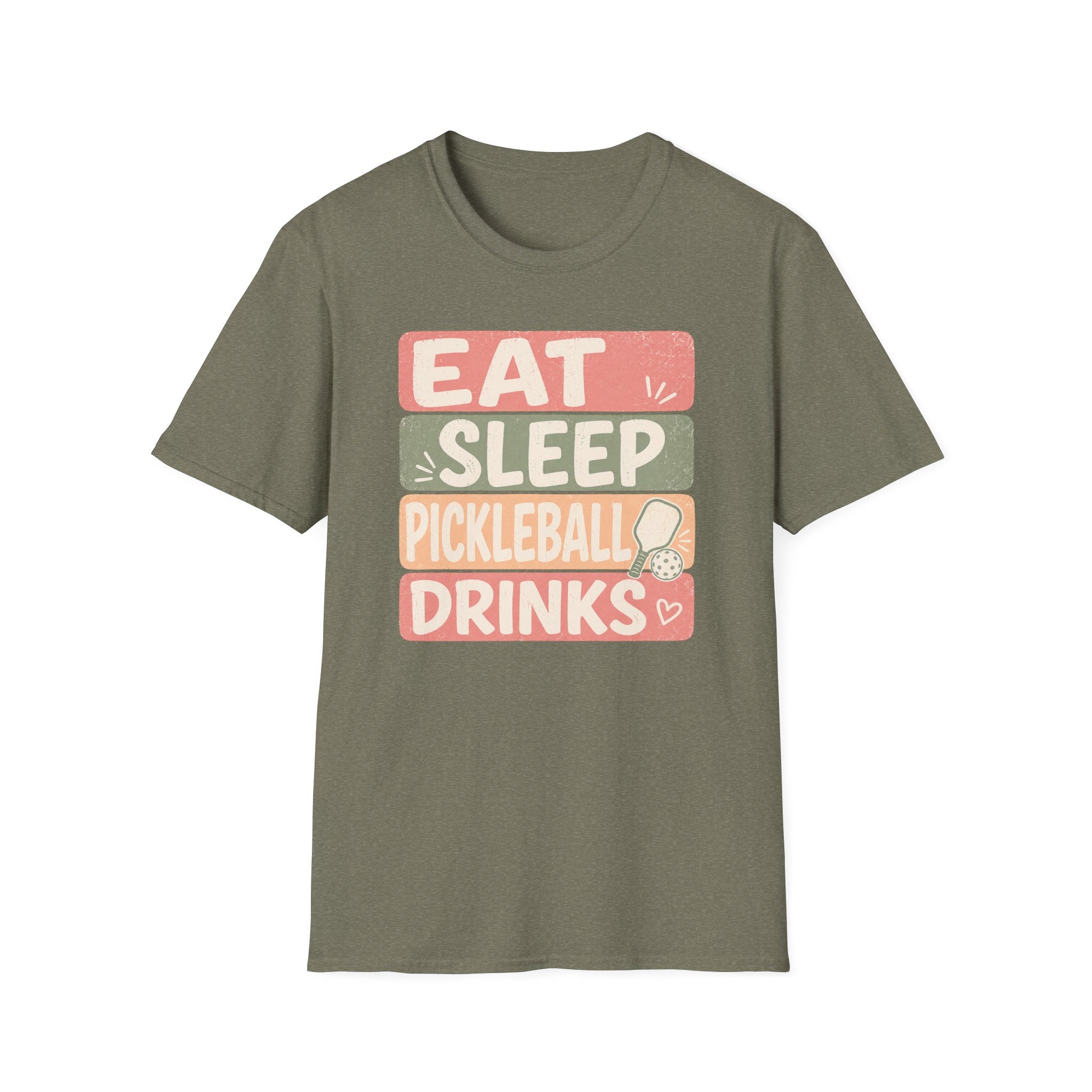 T-Shirt "Eat. Sleep. Pickleball. Drinks."