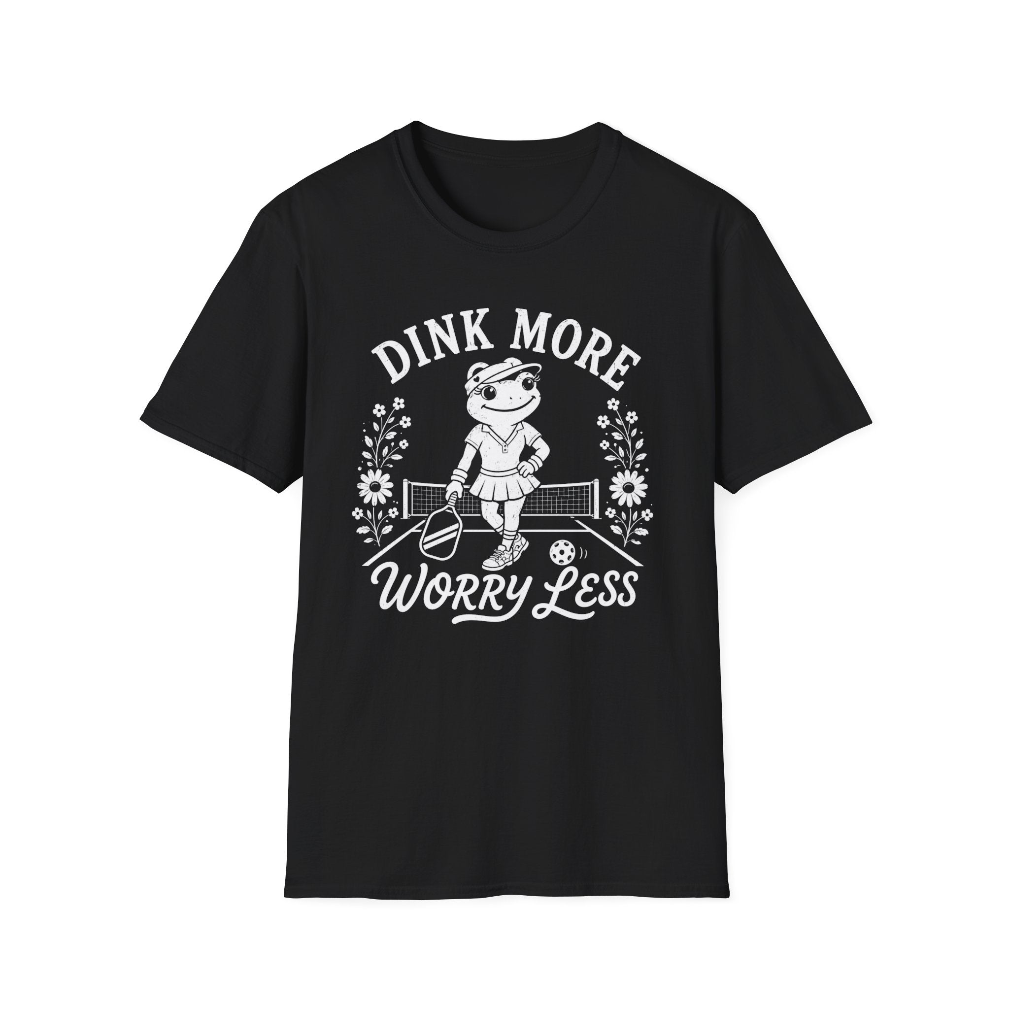 T-Shirt "Dink More Worry Less"
