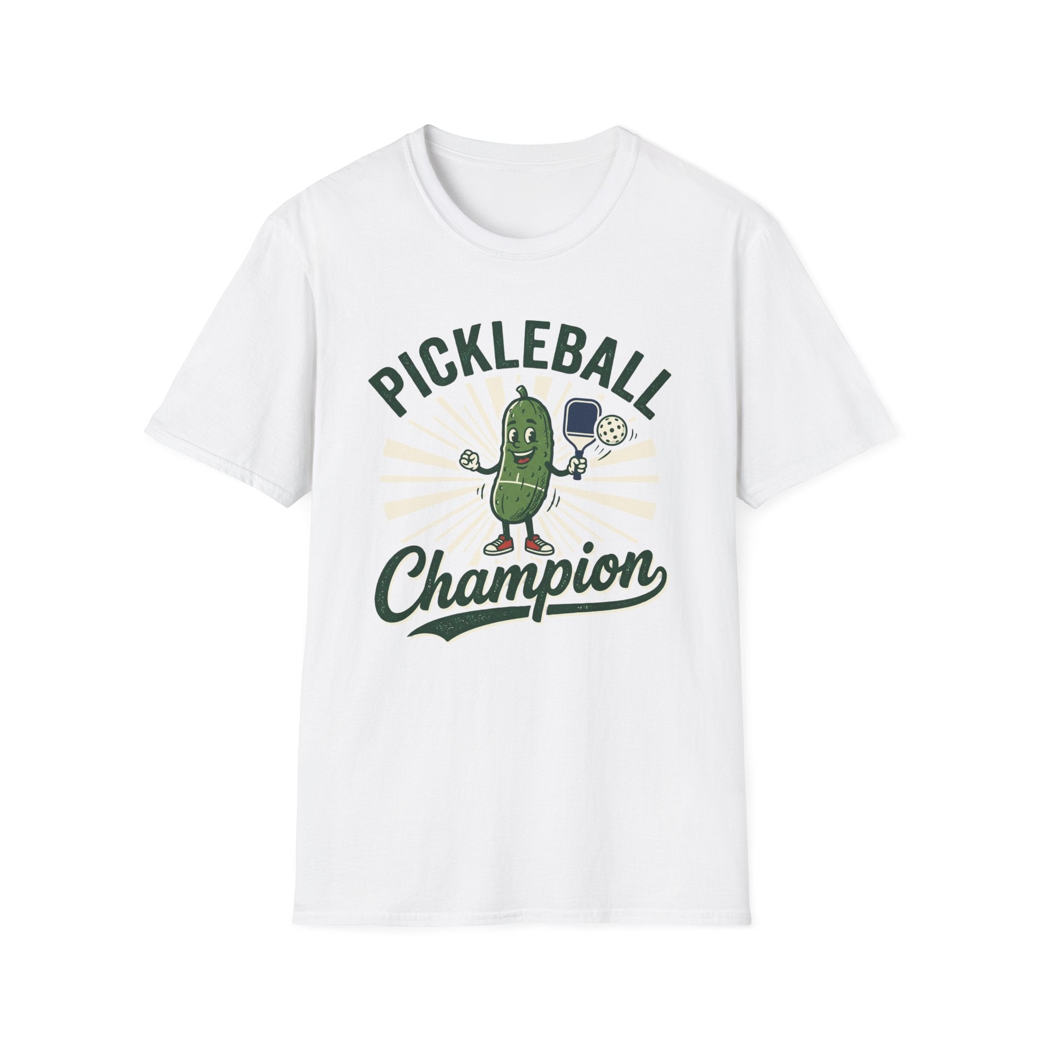 T-Shirt "Pickleball Champion" Mascot