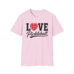 T-Shirt "Love Pickleball" Red