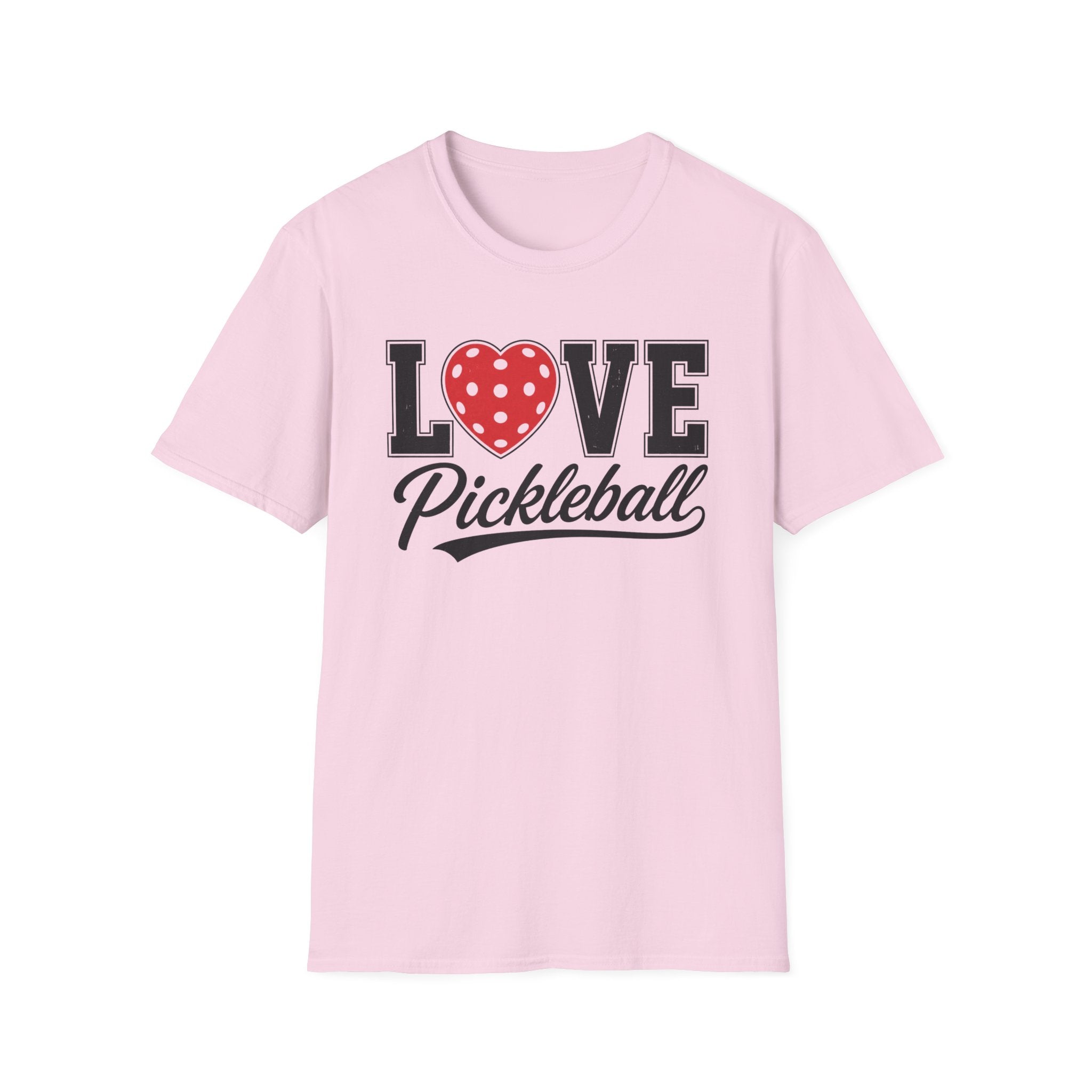 T-Shirt "Love Pickleball" Red