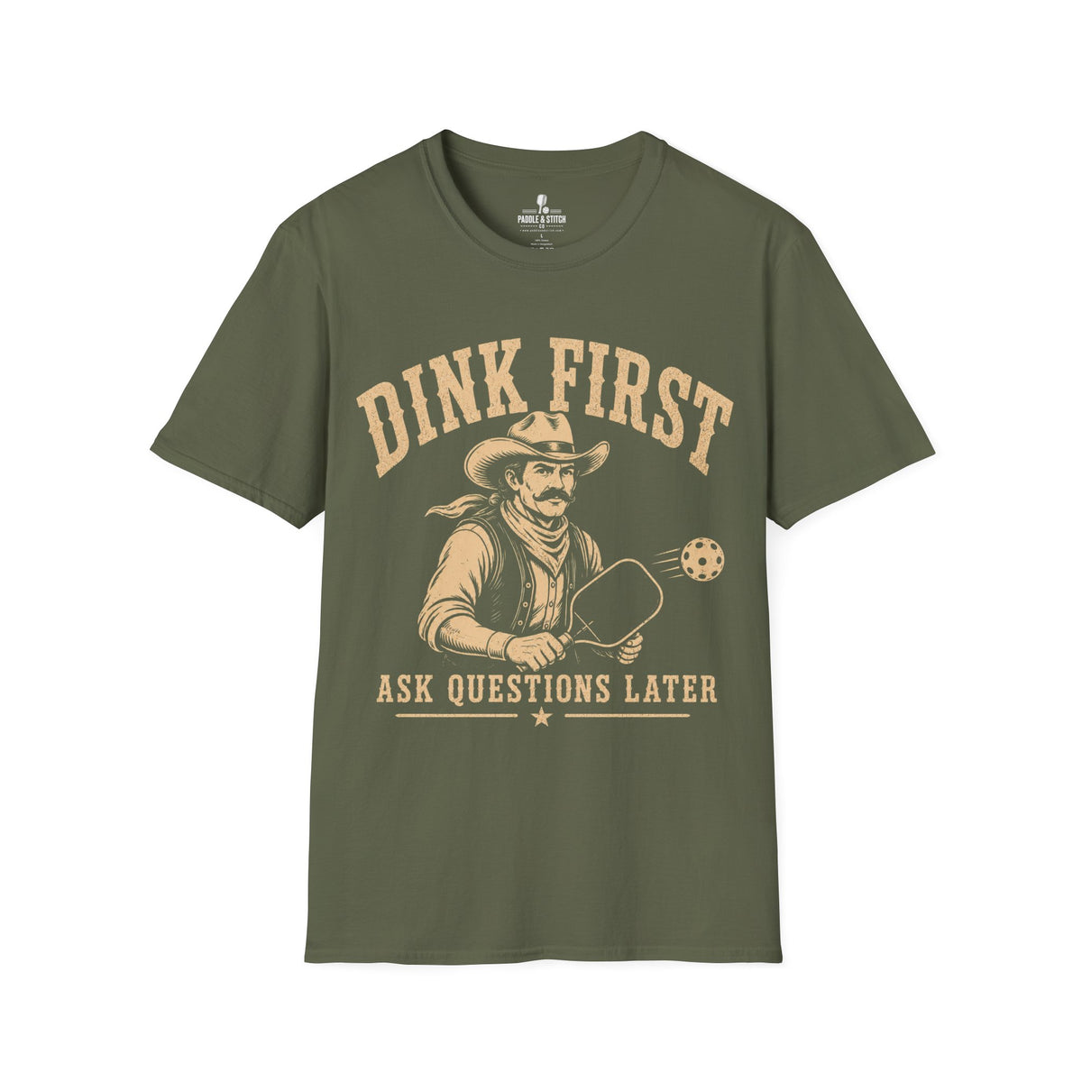 T-Shirt "Dink First"