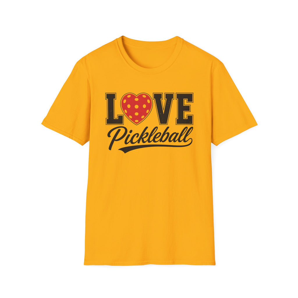T-Shirt "Love Pickleball" Red