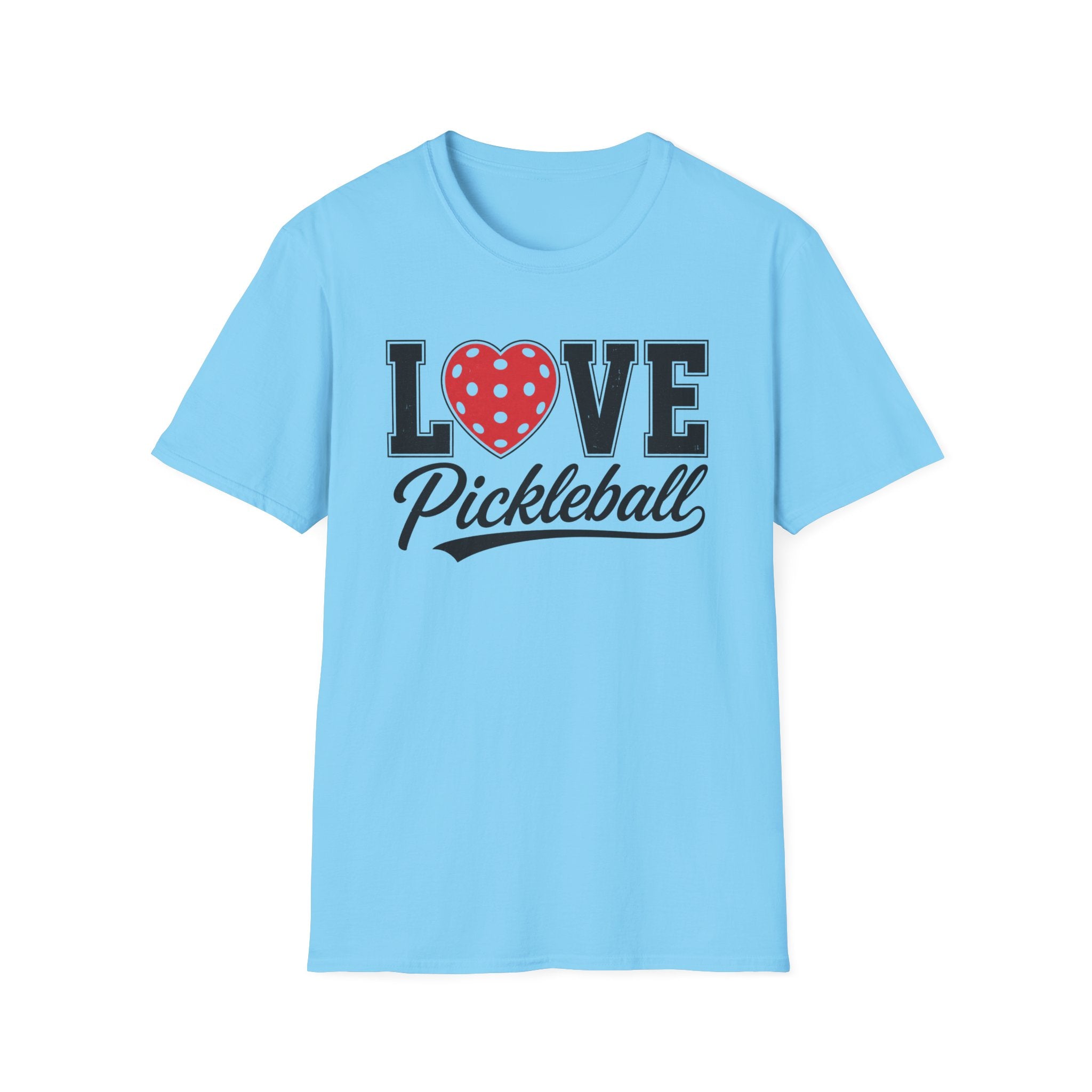 T-Shirt "Love Pickleball" Red