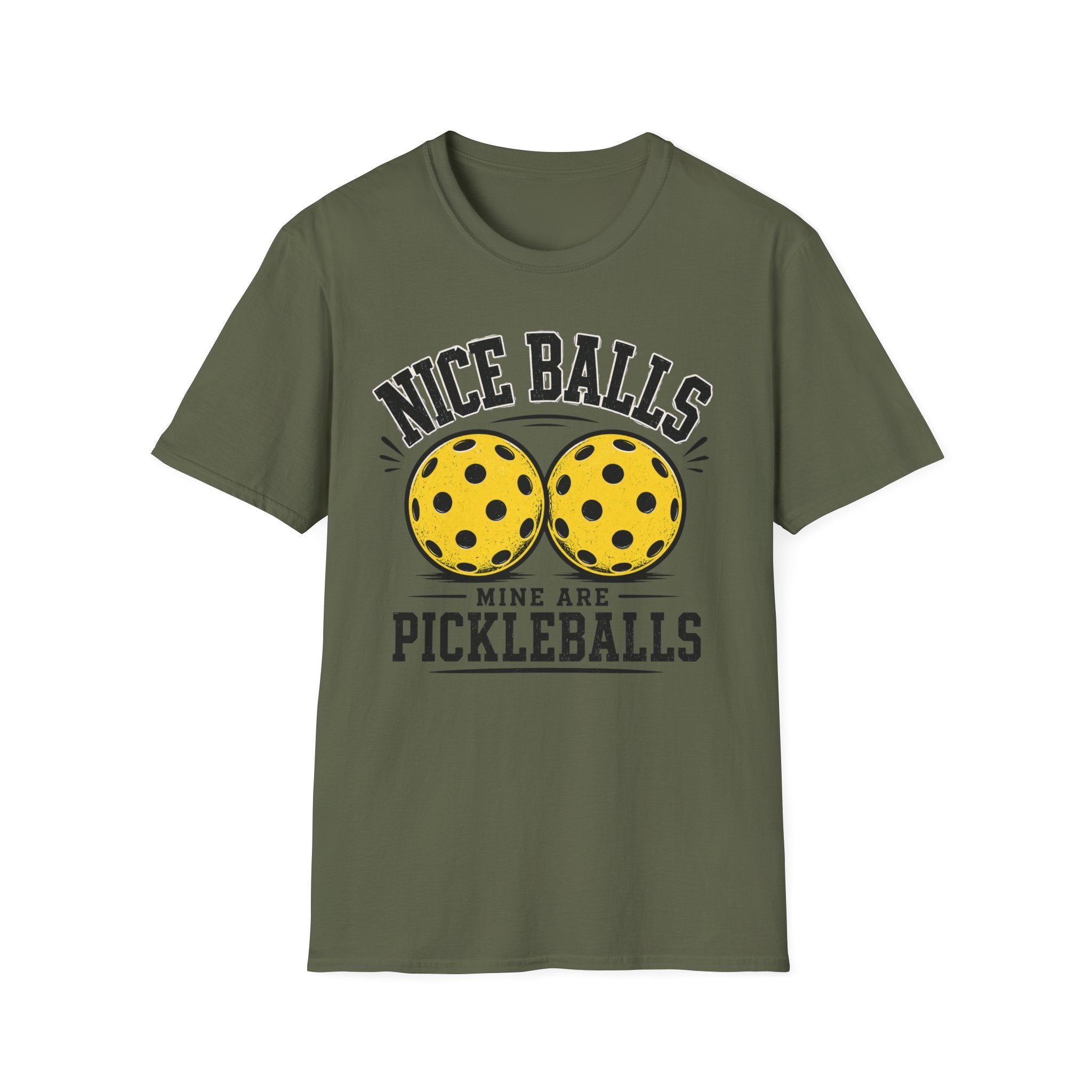 T-Shirt "Nice Balls. Mine Are Pickleballs."