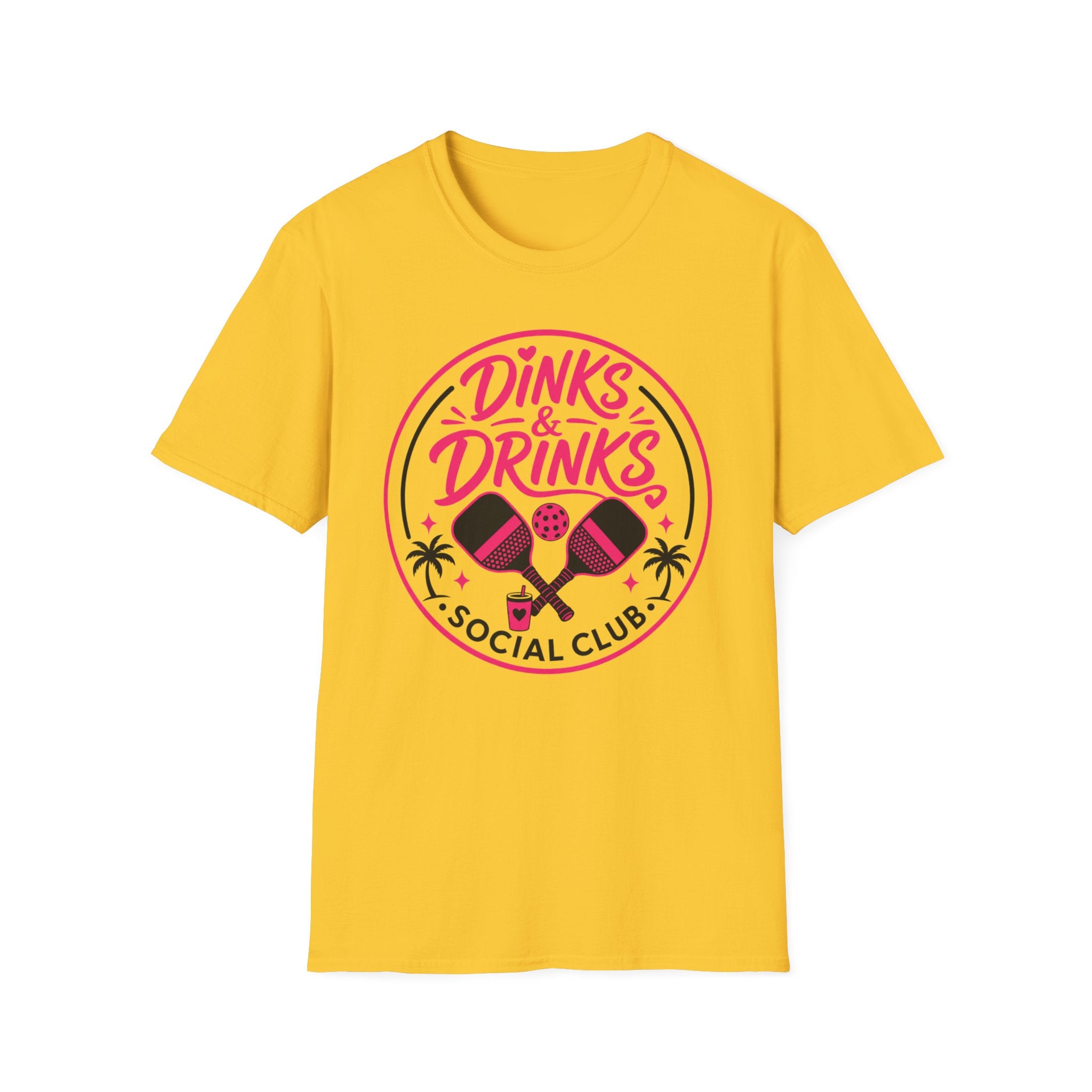 T-Shirt "Dinks and Drinks Social Club"