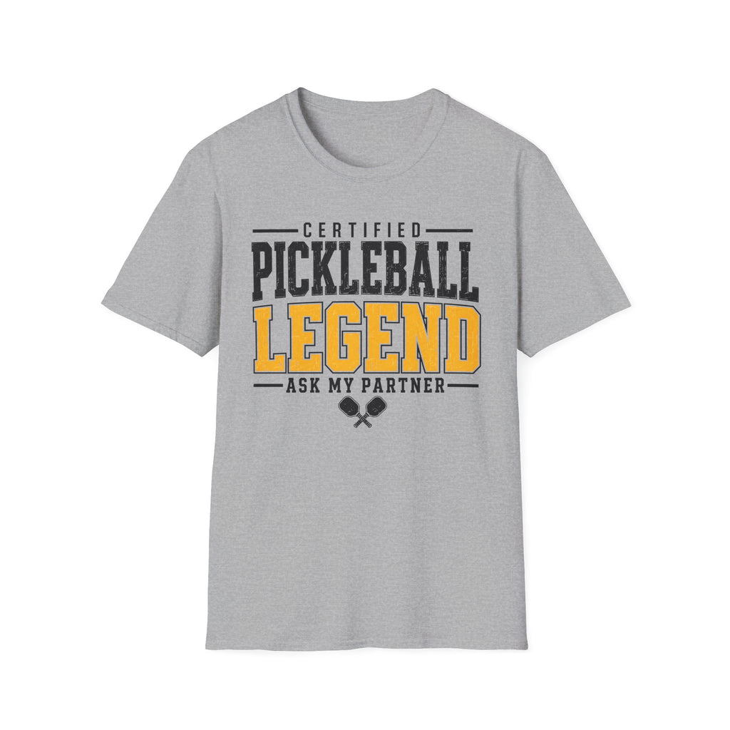 T-Shirt "Certified Pickleball Legend"