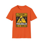 T-Shirt "Picleballer At Work"