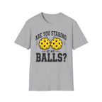 T-Shirt "Are you staring at my balls?"