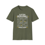 T-Shirt "Playing Pickleball Improves Memory"