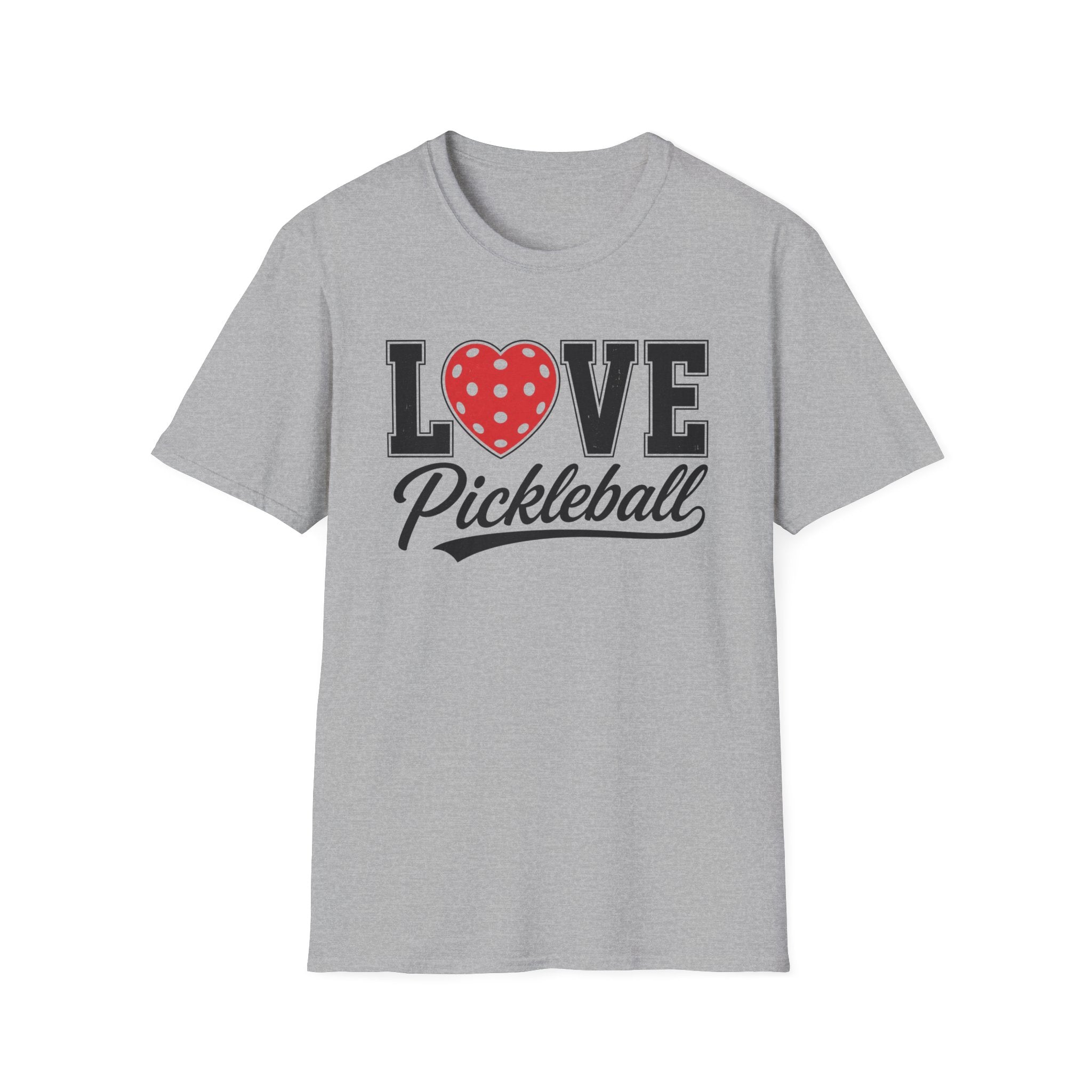 T-Shirt "Love Pickleball" Red