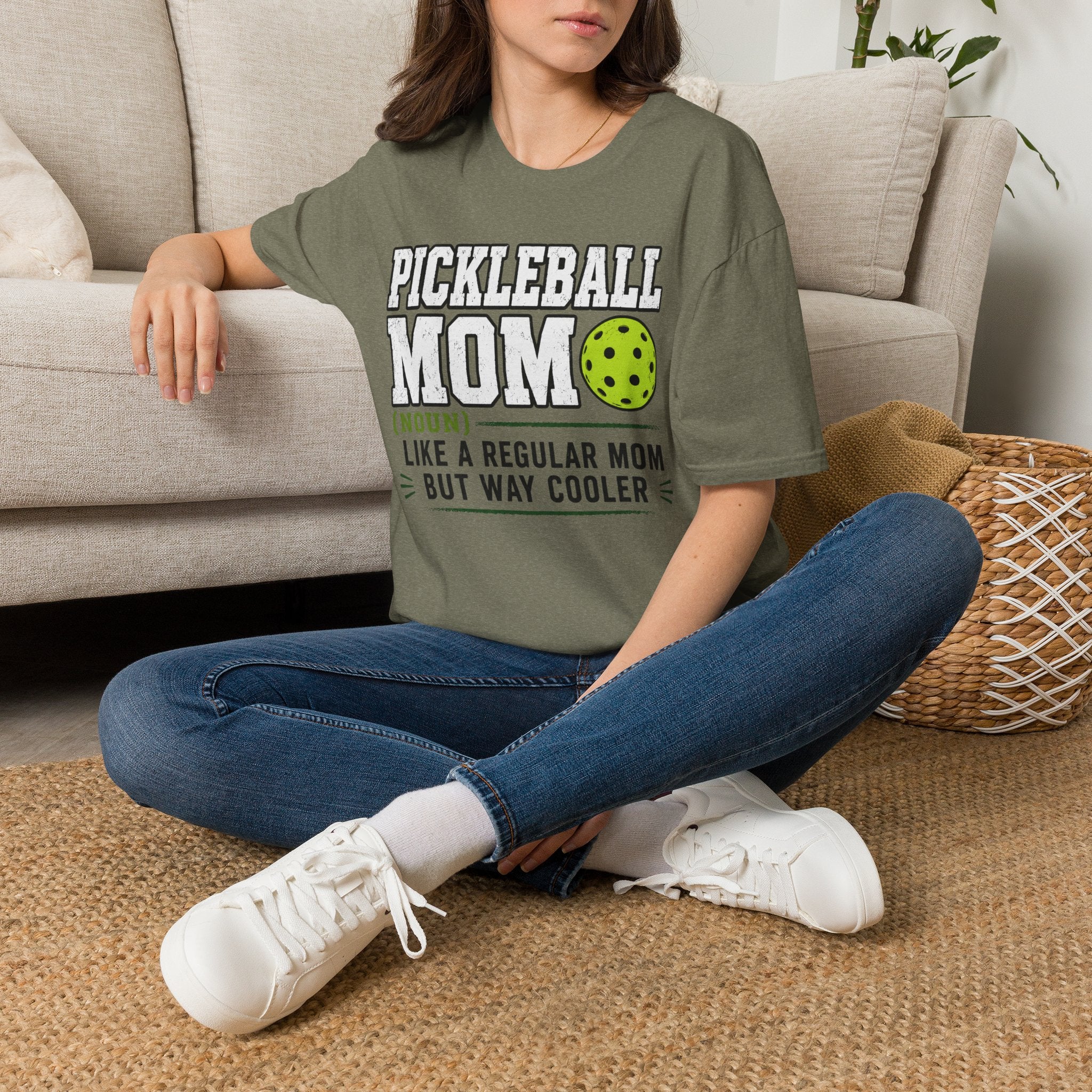 T-Shirt "Pickleball Mom"