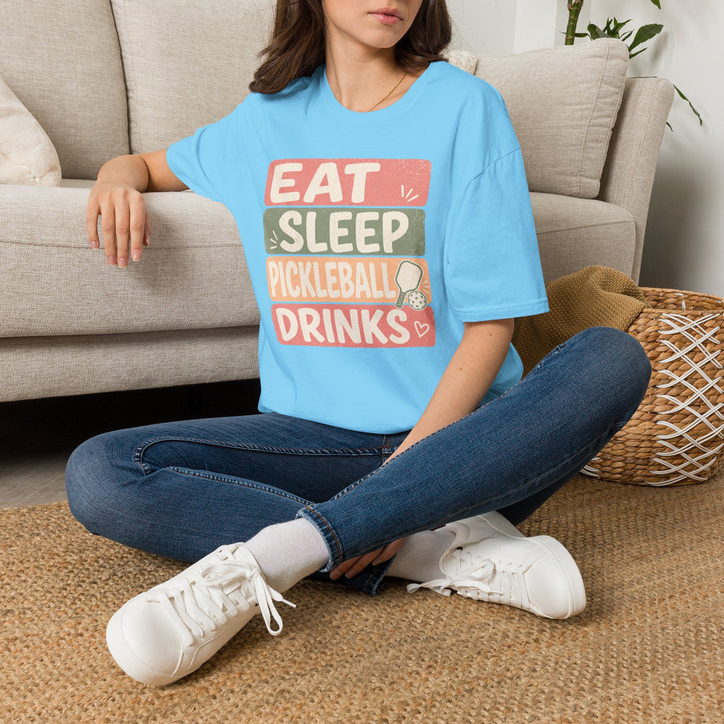 T-Shirt "Eat. Sleep. Pickleball. Drinks."