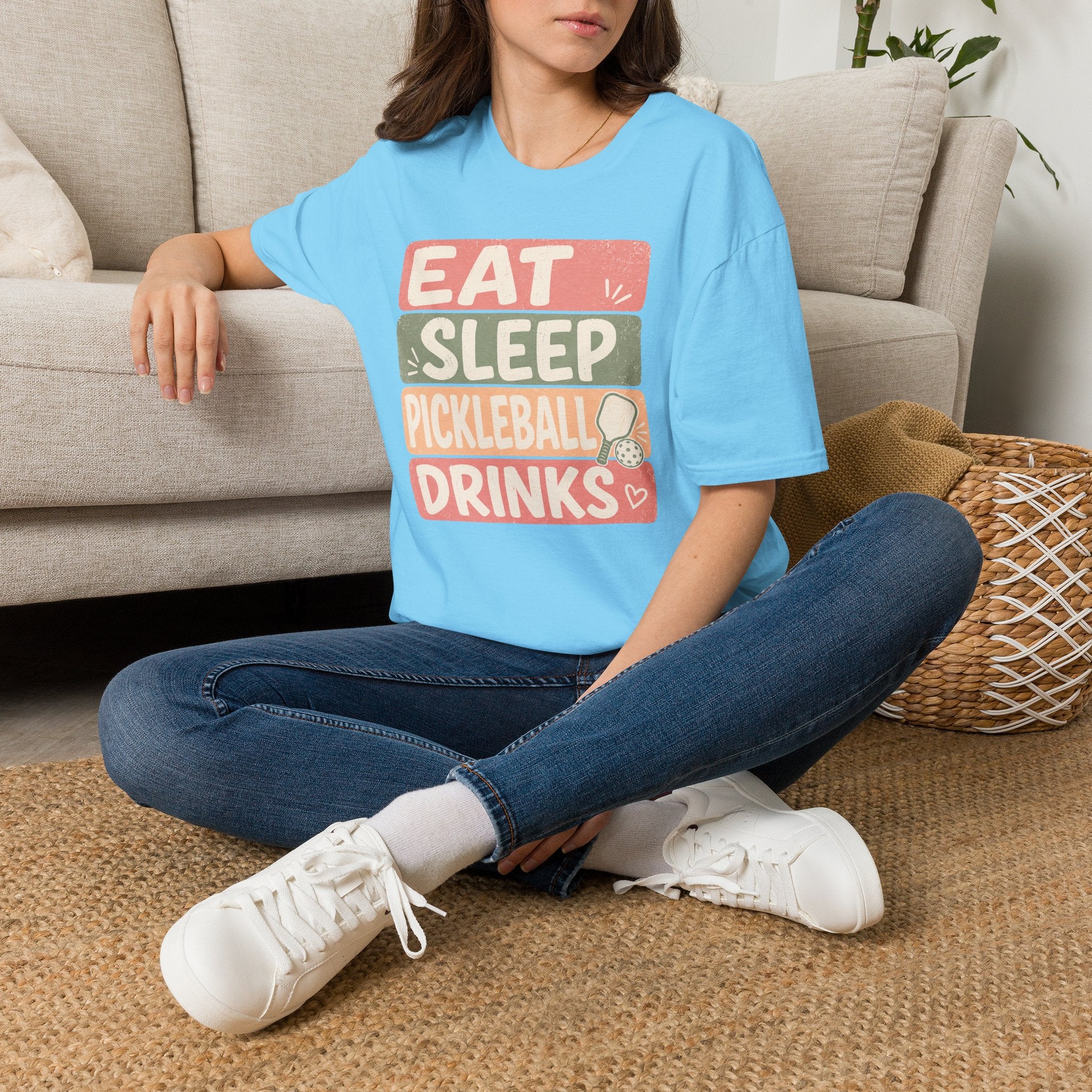 T-Shirt "Eat. Sleep. Pickleball. Drinks."