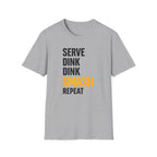 T-Shirt "Serve Dink Dink Smash"