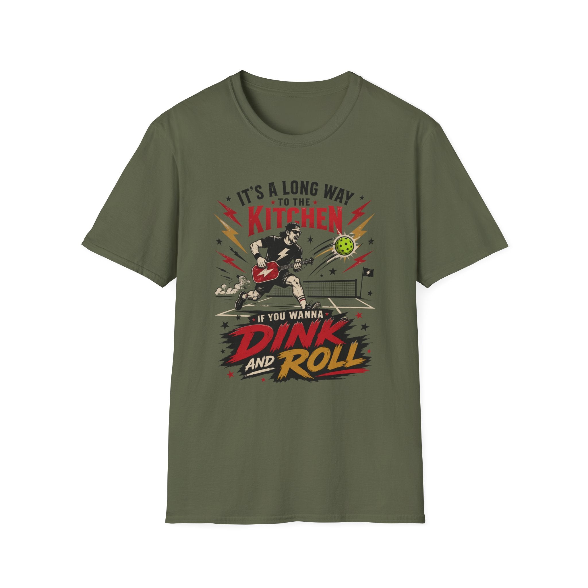 T-Shirt "It's a Long Way to The Kitchen. Dink and Roll"