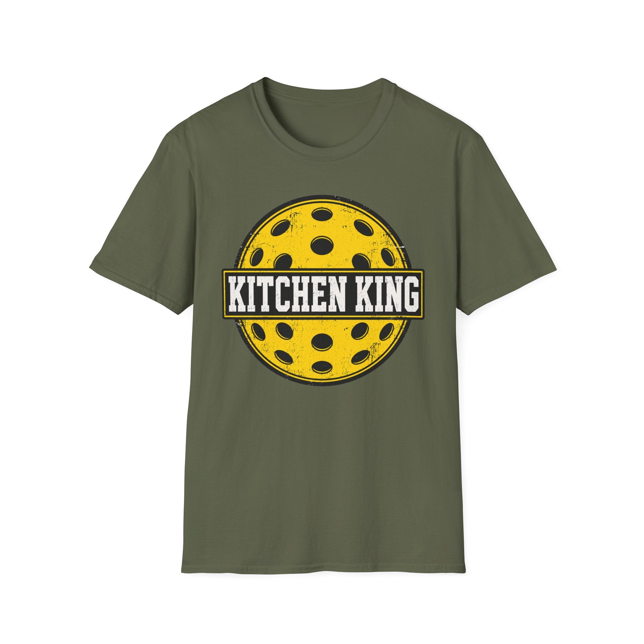 T-Shirt "Kitchen King" Pickelball Retro