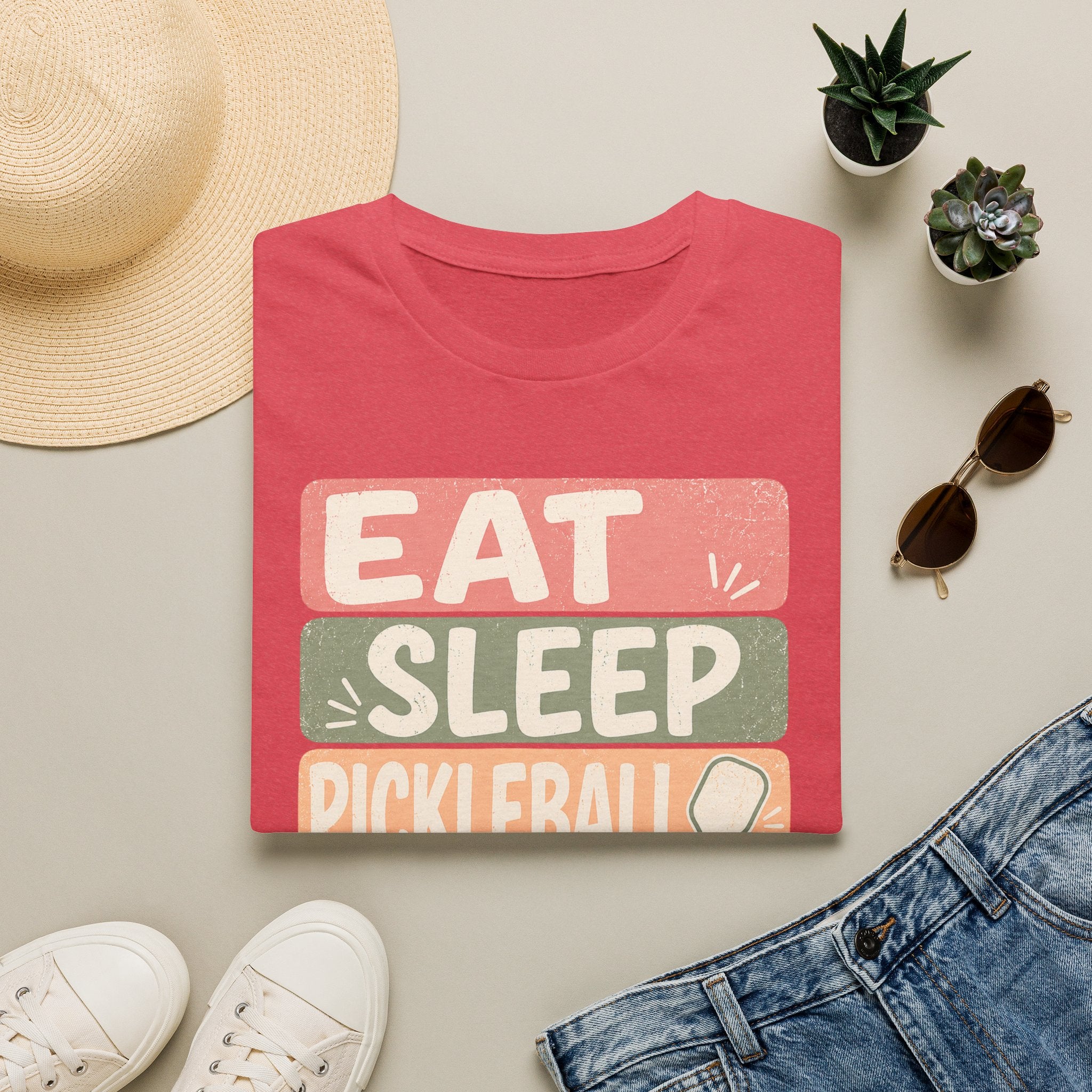 T-Shirt "Eat. Sleep. Pickleball. Drinks."