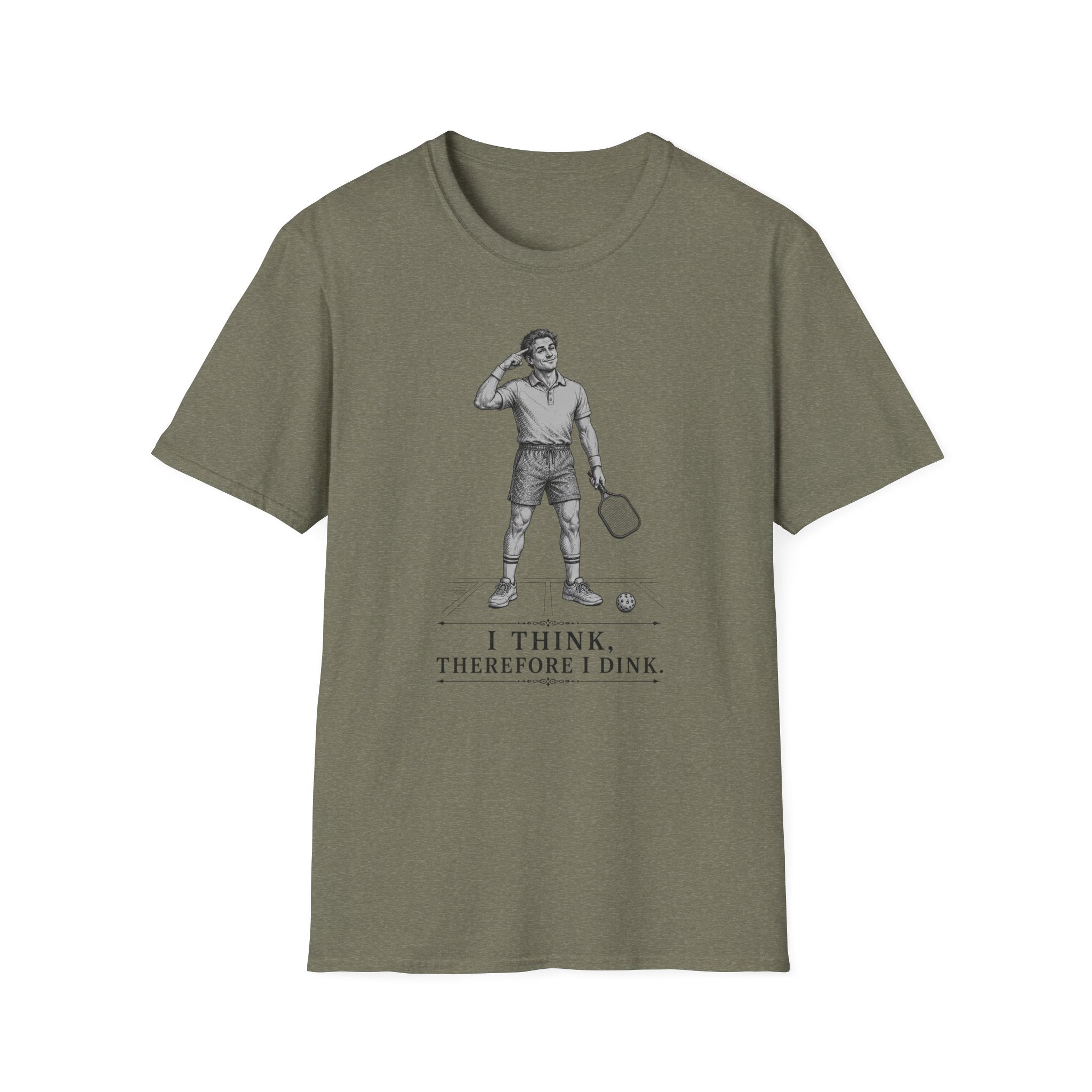 T-Shirt "I Think, Therefore I Dink"