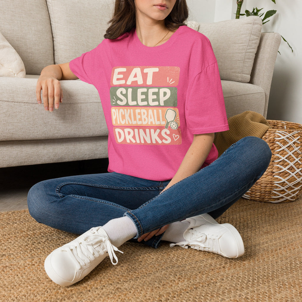 T-Shirt "Eat. Sleep. Pickleball. Drinks."