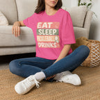 T-Shirt "Eat. Sleep. Pickleball. Drinks."