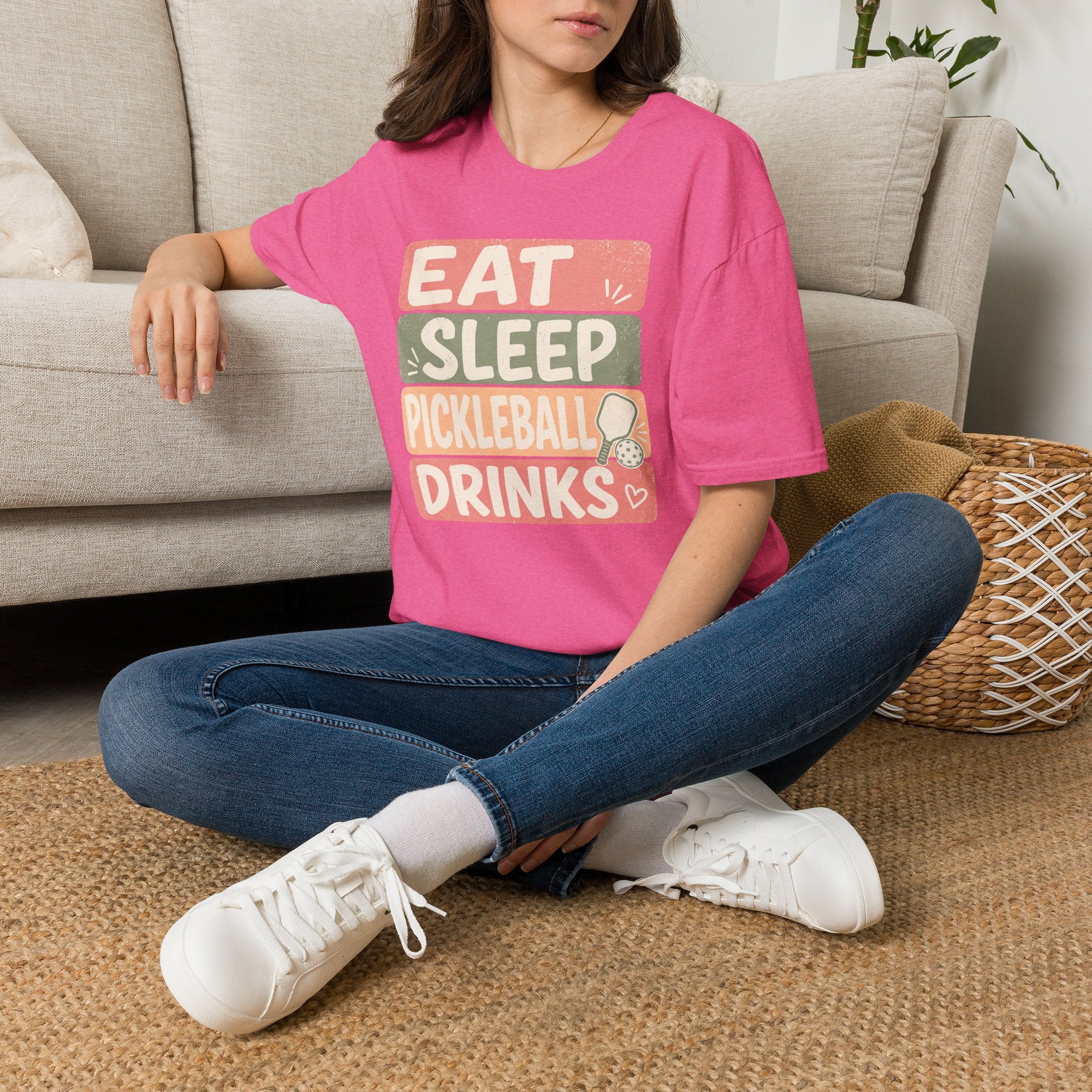 T-Shirt "Eat. Sleep. Pickleball. Drinks."
