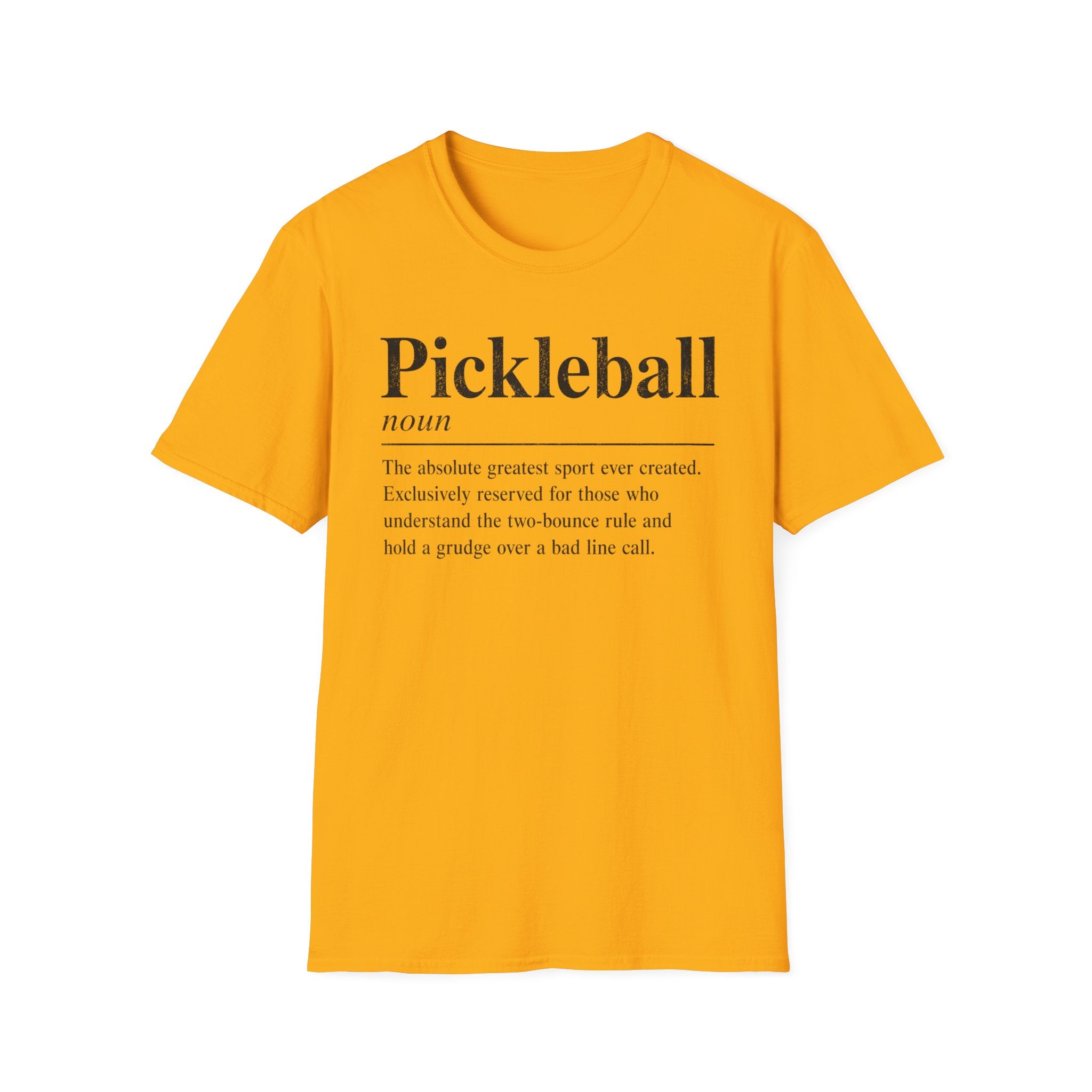 T-Shirt "Pickleball" Definition
