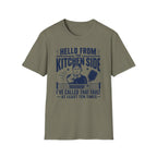 T-Shirt "Hello from the Kitchen Side" Male
