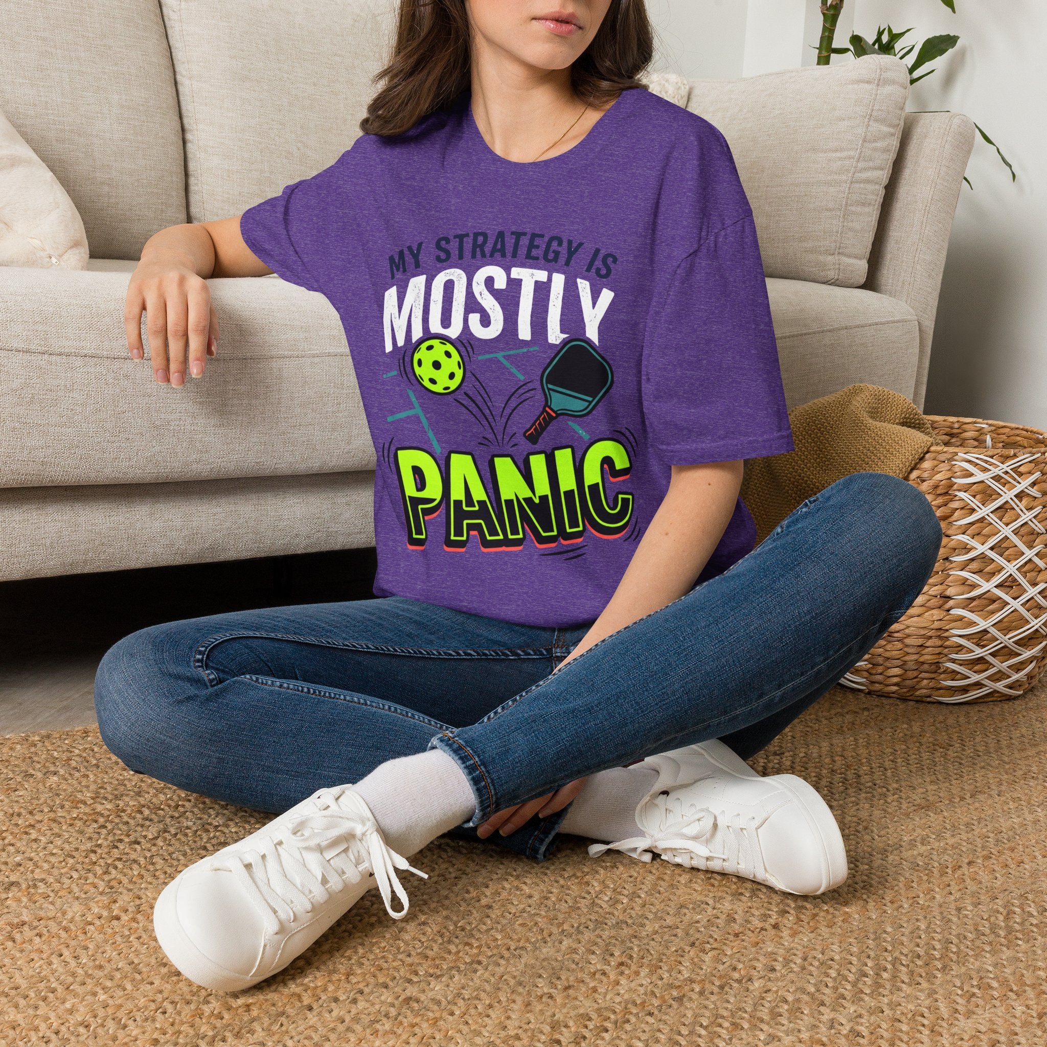 T-Shirt "My Strategy is Mostly Panic"