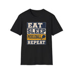T-Shirt "Eat. Sleep, Pickleball. Repeat."