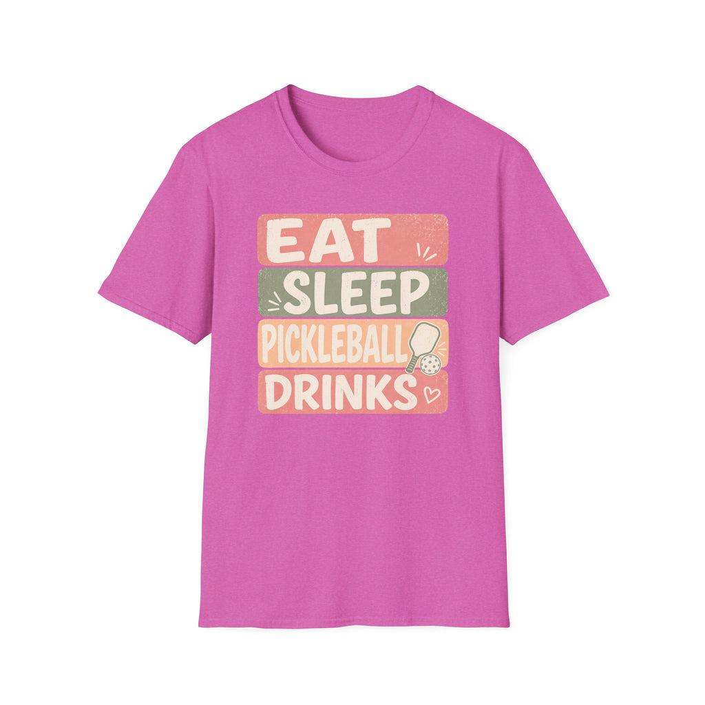 T-Shirt "Eat. Sleep. Pickleball. Drinks."