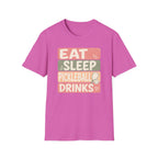 T-Shirt "Eat. Sleep. Pickleball. Drinks."
