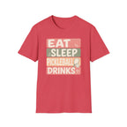 T-Shirt "Eat. Sleep. Pickleball. Drinks."