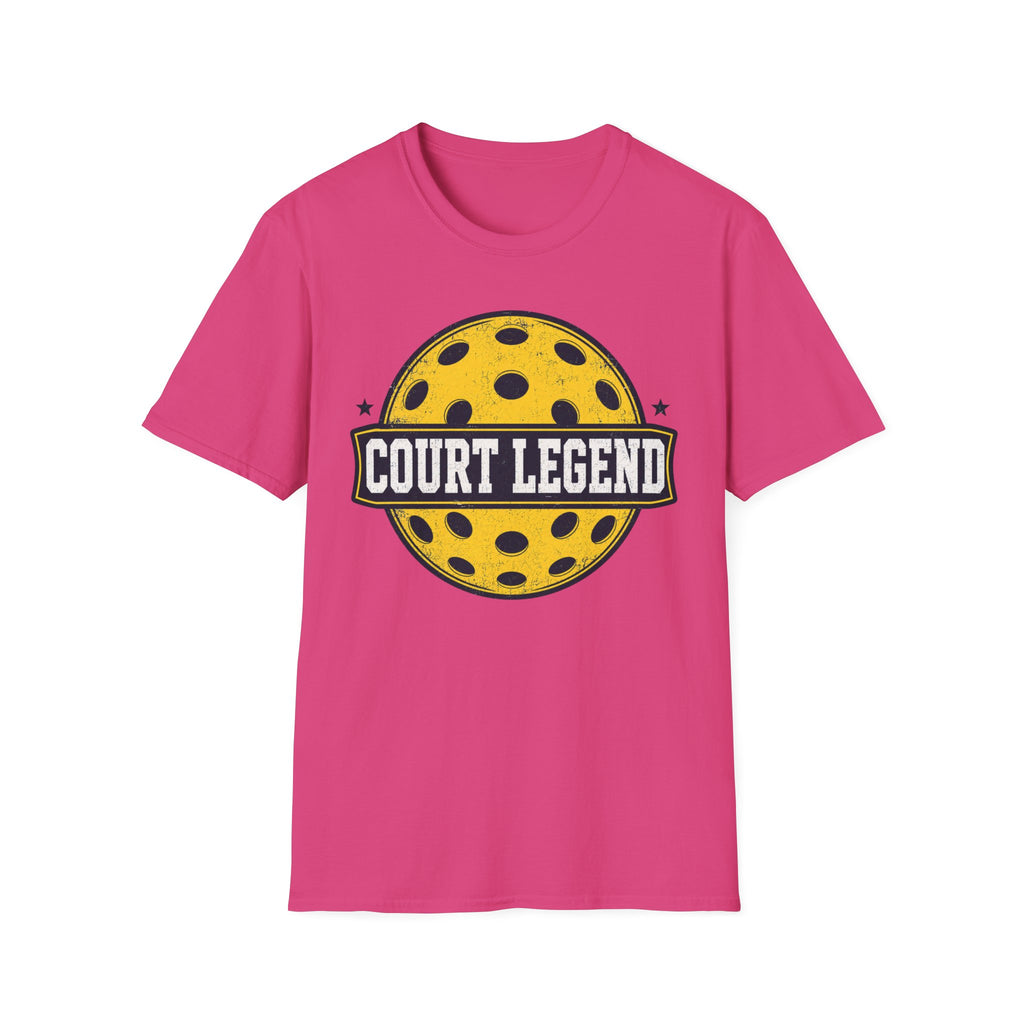 T-Shirt "Court Legend" Pickelball Retro