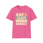 T-Shirt "Eat. Sleep. Pickleball. Drinks."