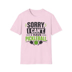 T-Shirt "Pickleballer" With Pickelball