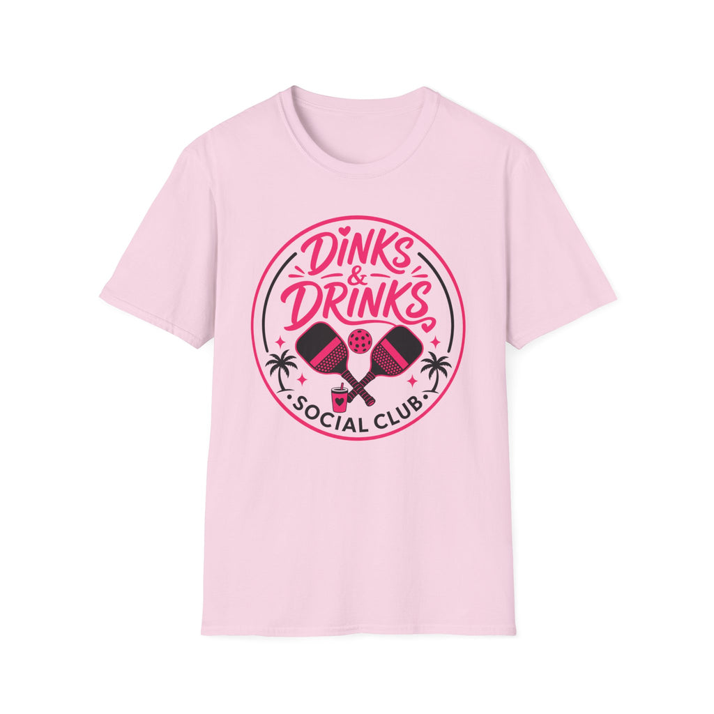 T-Shirt "Dinks and Drinks Social Club"